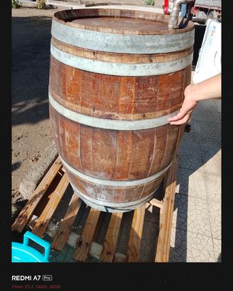 botte di vino in legno 