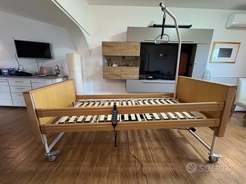 Letto motorizzato usato 5 giorni con scontrino.