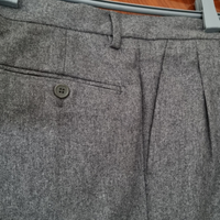 Pantalone uomo tg 50 lana 100%, fodera in cotone