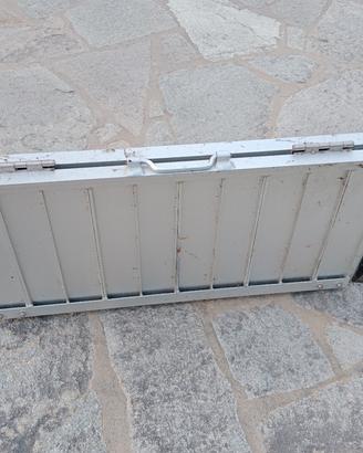 pedana per salita di carrozzine o sedie a rotelle 