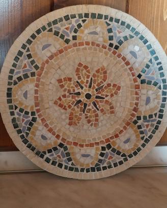 Piatto Decoratovo in Mosaico_Unico Pezzo Creato