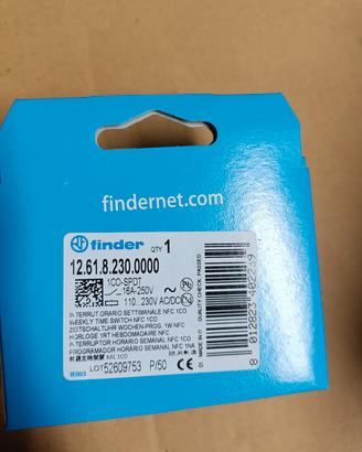 INTERRUTTORE ORARIO DIGITALE NFC SETTIMANALE | 1 