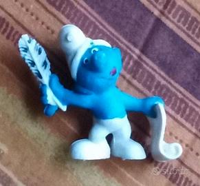 Puffo de "I Puffi" versione poeta orig. anni '80