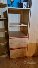 Coppia di armadi ideali per cameretta