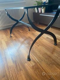 Tavolo in vetro temperato
