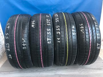 gomme usate estive 215 55 17 pirelli