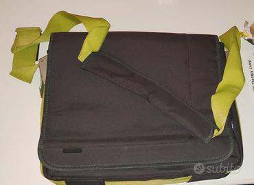 borsa a tracolla porta computer portatile 