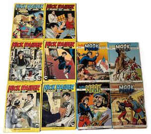 Lotto 10 Fumetti Bonelli - Nick Raider + Mark
