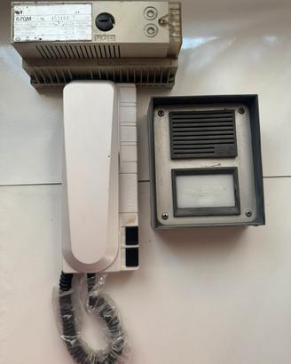 Kit citofono monofamiliare
