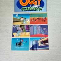 Oggy e i Maledetti Scarafaggi cards tridimensional