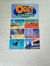 Oggy e i Maledetti Scarafaggi cards tridimensional