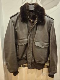 Schott Aviator in pelle anni '80 Tg 44