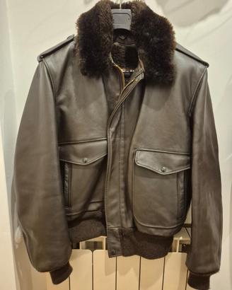 Schott Aviator in pelle anni '80 Tg 44
