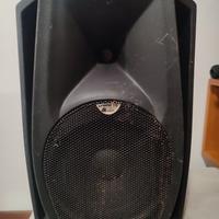 Impianto mixer casse amplificate