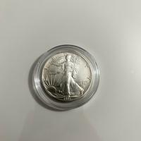 Dollaro americano “silver eagle” in Argento