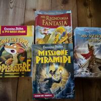 Geronimo Stilton 4 libri di serie diverse