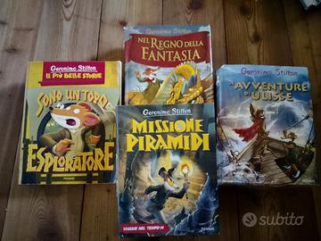 Geronimo Stilton 4 libri di serie diverse