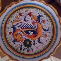 Alzatina in ceramica Deruta