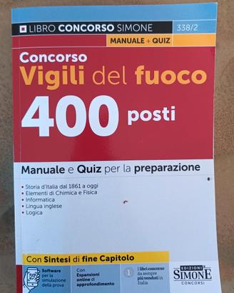 Manuale concorso vigili del fuoco con quiz