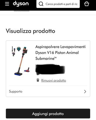 Dyson V16 Piston Animal Submarine