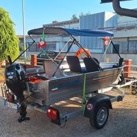 Barca in alluminio Alaska 370 S