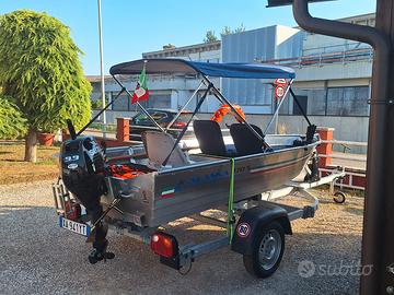 Barca in alluminio Alaska 370 S