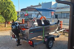 Barca in alluminio Alaska 370 S