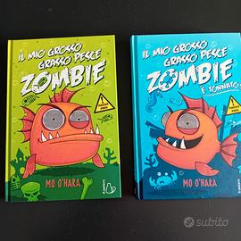 2 libri Il mio grosso grasso pesce zombie 1 e 2 (è
