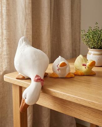 Set 3 oche decorative da bordo tavolo/ mensola