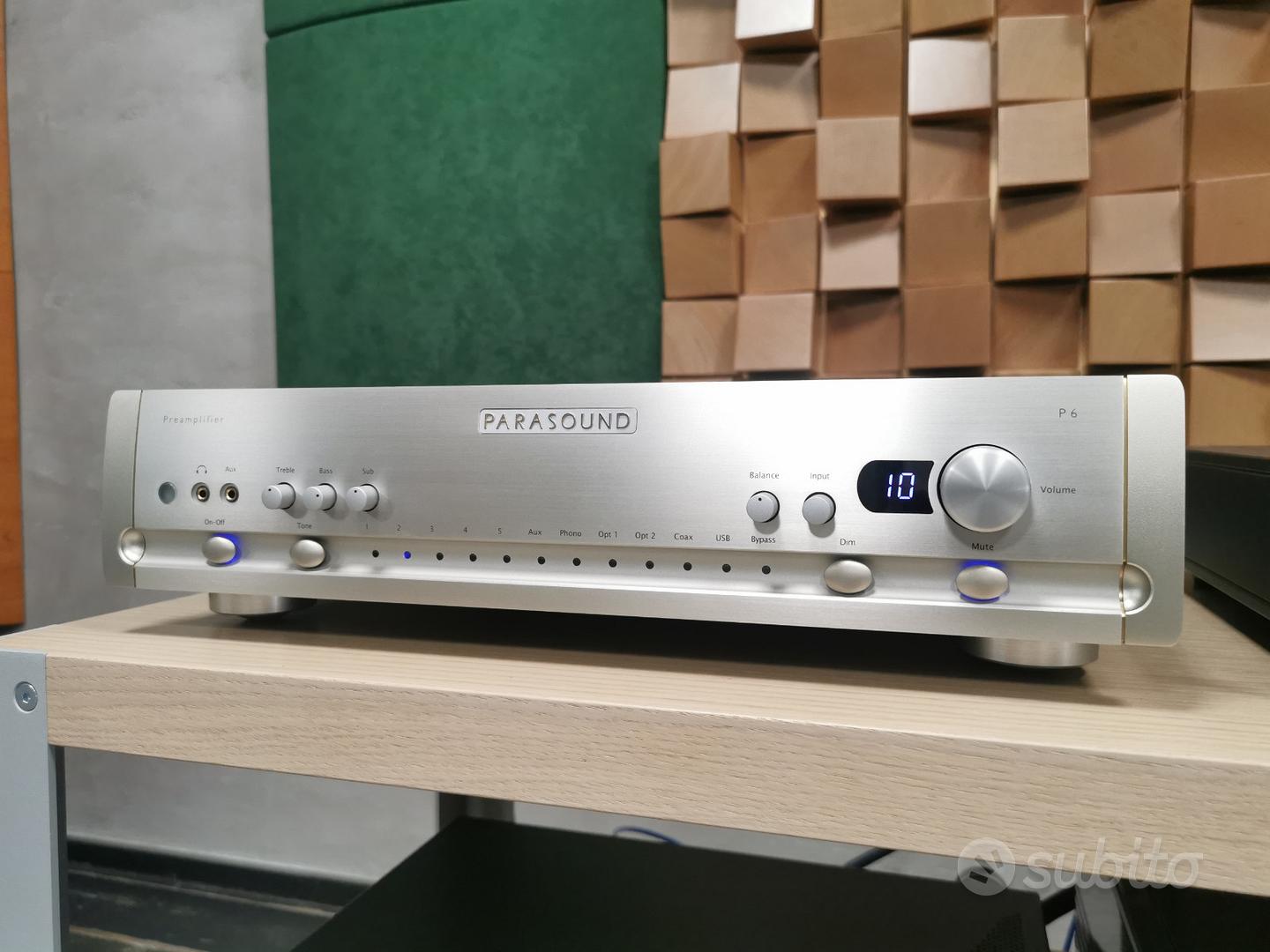 Subito AUDIO & VIDEO SOLUTIONS Parasound p6 Audio/Video In