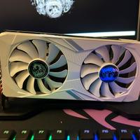 Scheda video nvidia geforce RTX 3070 bianca nuova