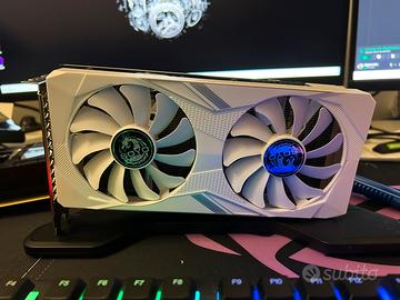 Scheda video nvidia geforce RTX 3070 bianca nuova