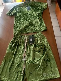 tuta in pile Uomo  color Pistacchio 💚
