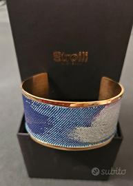 Bracciale Stroili in ottone e denim