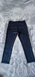 Pantalone Blu Scuro Lungo Elegante 