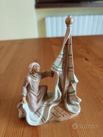 statuina venditore tessuti cm 12 presepe Fontanini