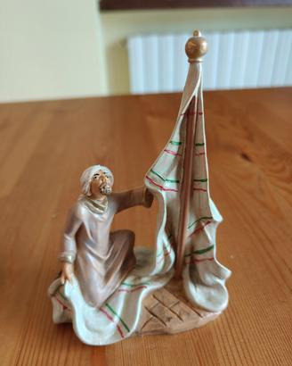 statuina venditore tessuti cm 12 presepe Fontanini