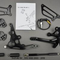 Pedane arretrate SUZUKI SV / SVS 1000 2003 - 2010