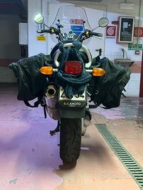 Borse laterali da moto morbide estendibili