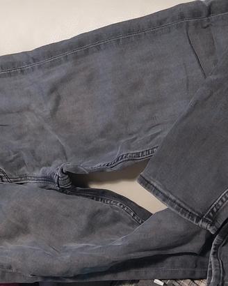 Pantalone lungo jeans nero
