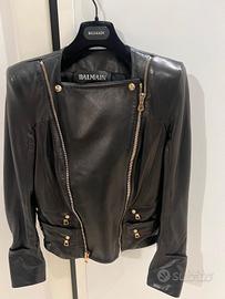 Giacca di pelle Balmain