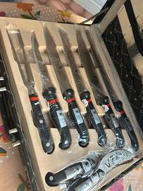 Set barbecue coltelli forchette