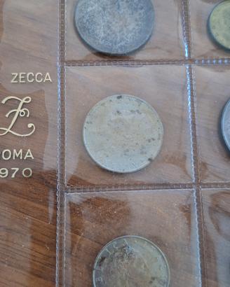zecca 1970 monete lire