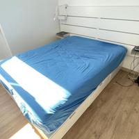 Letto matrimoniale e materasso 140x200