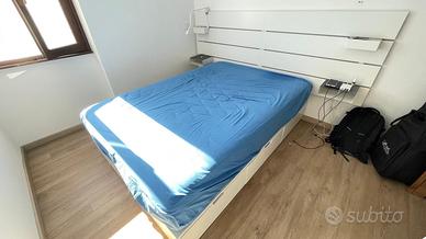 Letto matrimoniale e materasso 140x200