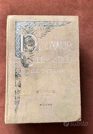 Dizionario ecclesiastico - A. Ceccaroni - 1925