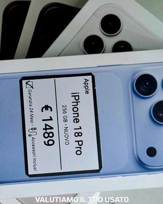 IPHONE 18 PRO 256 GB GLACIER
