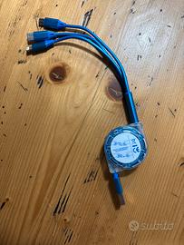 Cavo di ricarica USB multiplo