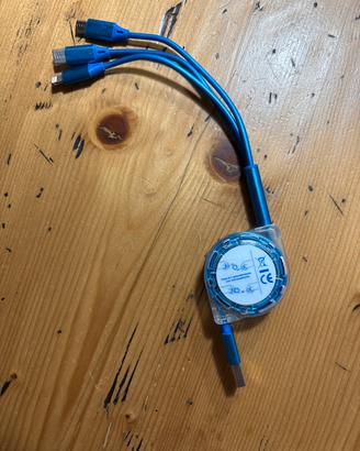Cavo di ricarica USB multiplo