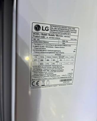 Frigorifero doppia porta misura 90 cm LG
